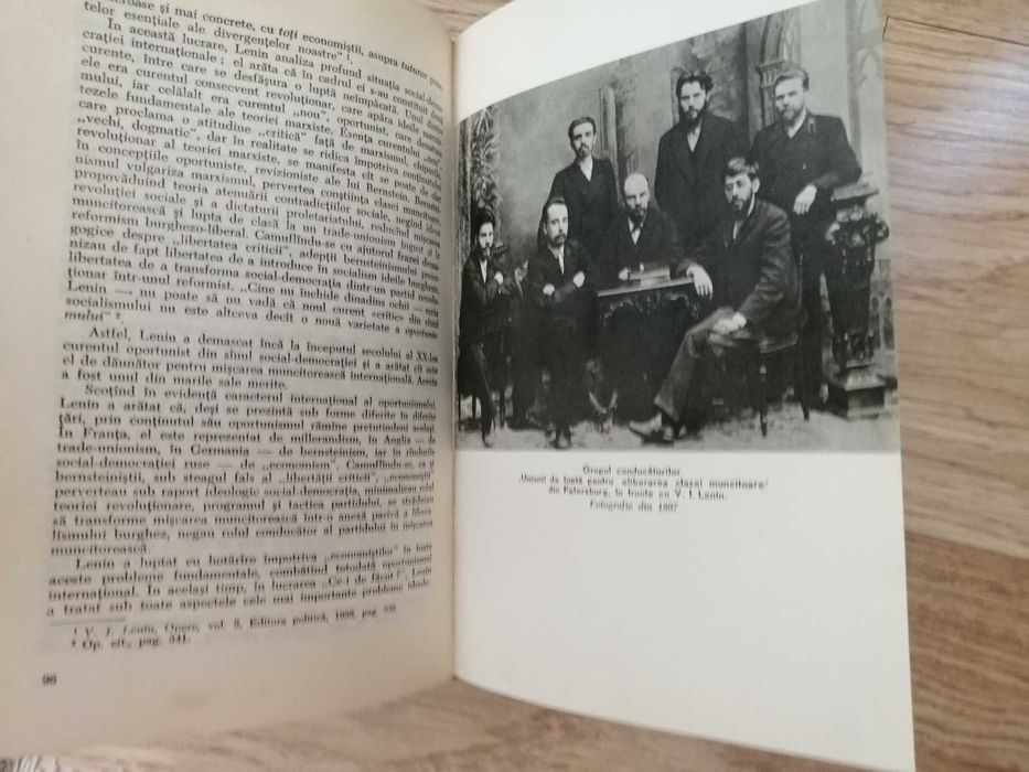 Carte Lenin, Biografie,editura Politica 1960