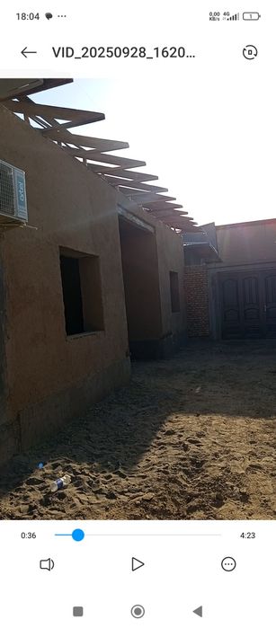 Келес култепада коробка Уй сотилади.пишган гиштдан курилган