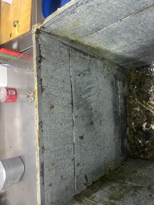 Чистка вытяжкий.