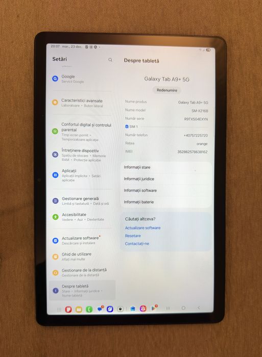 Tableta Samsung Tab A9+