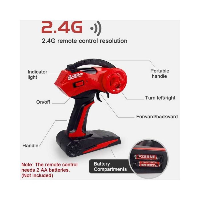 Голям офроуд джип с дистанционно управление, 4х4 TRX4.