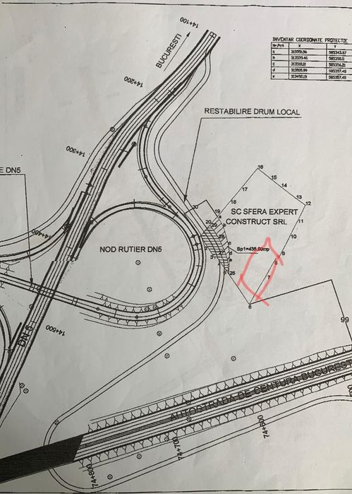 Teren investiție Jilava 2.775 mp | 74 m deschidere stradală | nod centura A0 sos. Giurgiului