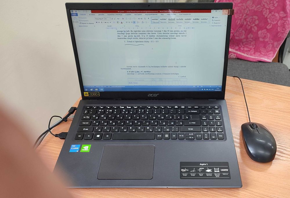 Acer Aspire 5 cori5
