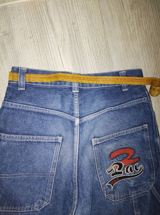 Vand blugi rap/hip hop/skate/old school cu 2 pac (Sz 28/A)