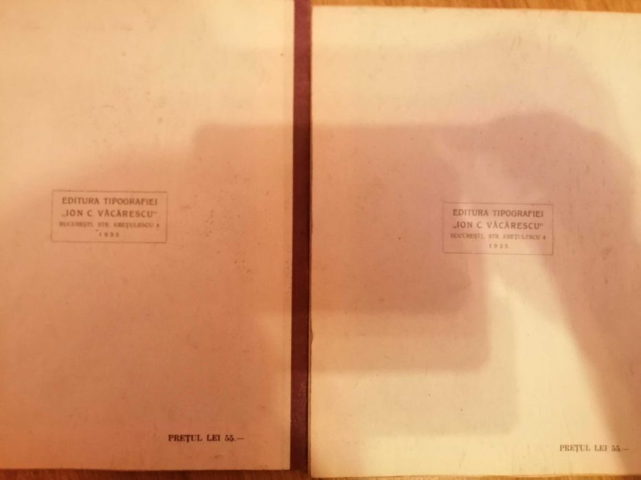 Curs metodic arta decorativa romaneasca, 1935, editii princeps!