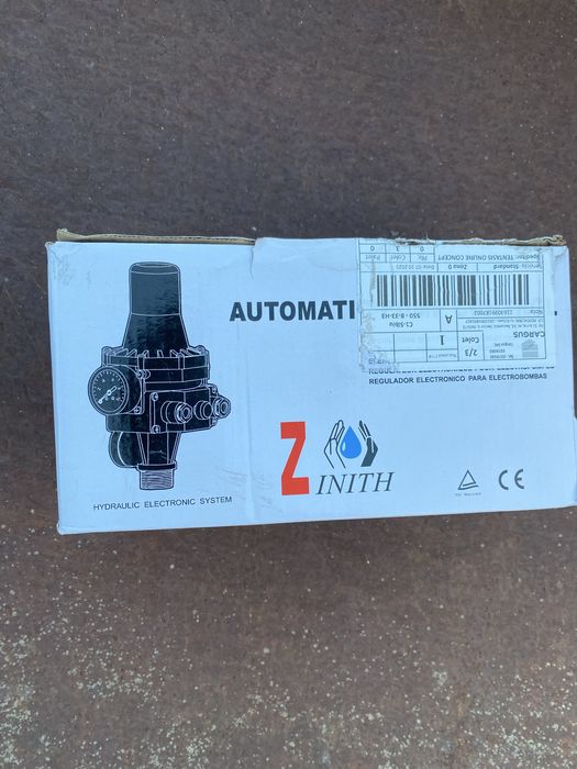 Presostat electronic automat si furtun de 1”