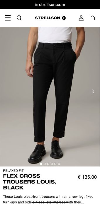 Strellson FLEX CROSS LOUIS - спортно елегантвн панталон