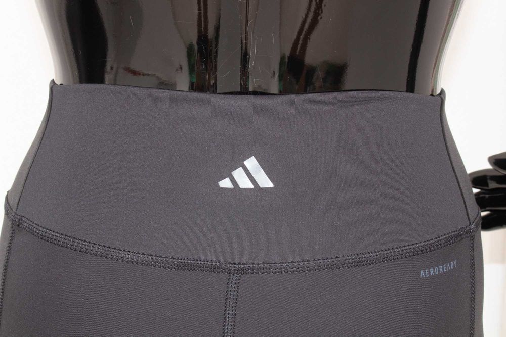 Adidas дамски оригинален клин черен висока талия за фитнес М