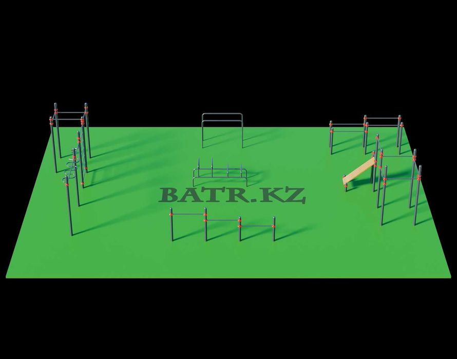 Воркаут BS-212 от завода BATR.KZ! Турник, Шведская стенка, Тренажеры!