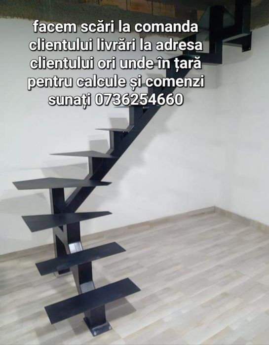 Scări de interior metal