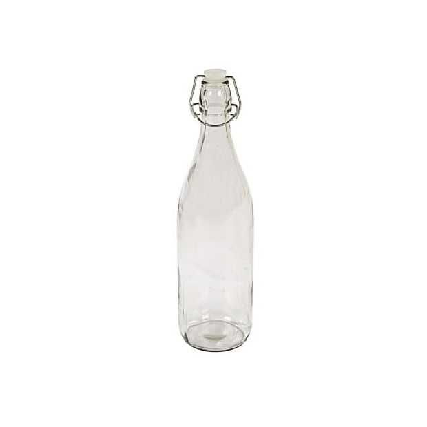 Стъклени бутилки с керамична тапа клипс