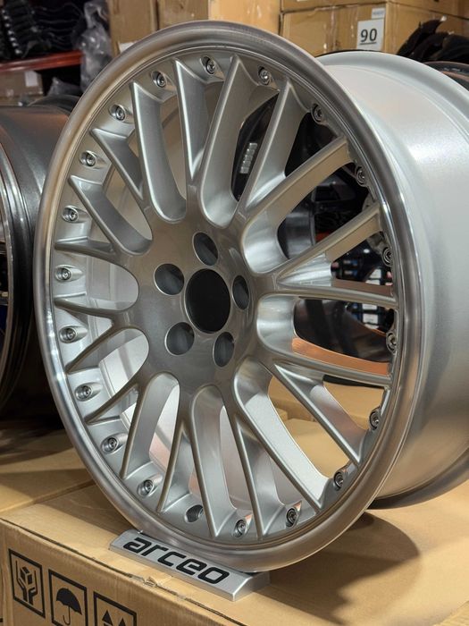 Jante Aliaj EMR Wheels E441 - 5x100 18 Silver Lip BORA GOLF 4 POLO