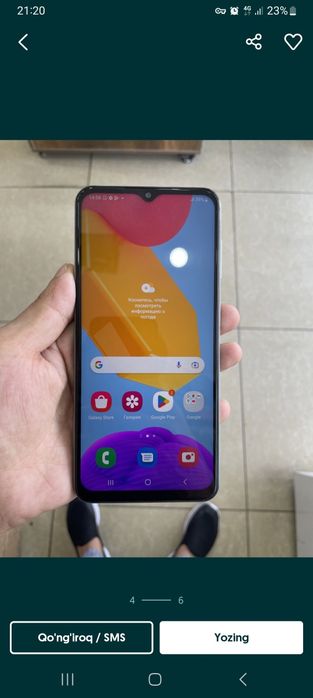 Samsung galaxy M13s sotiladi srochna