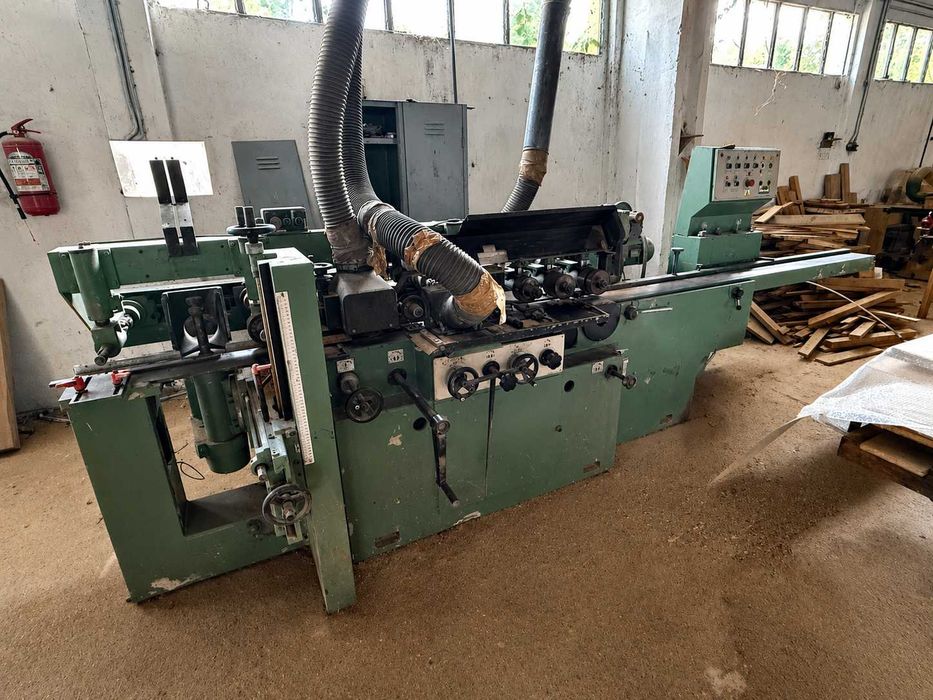 Mașină de îndreptat și profilat 4 fețe Officine Bonfanti