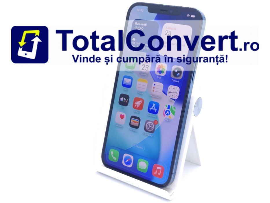 Apple iPhone 12 Pro Max 128GB Pacific Blue, Garantie 24 luni | #D93339