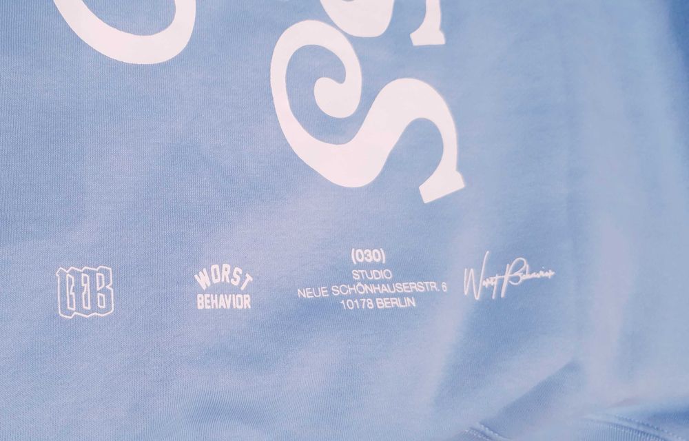 WRSTBHVR нов унисекс суичър