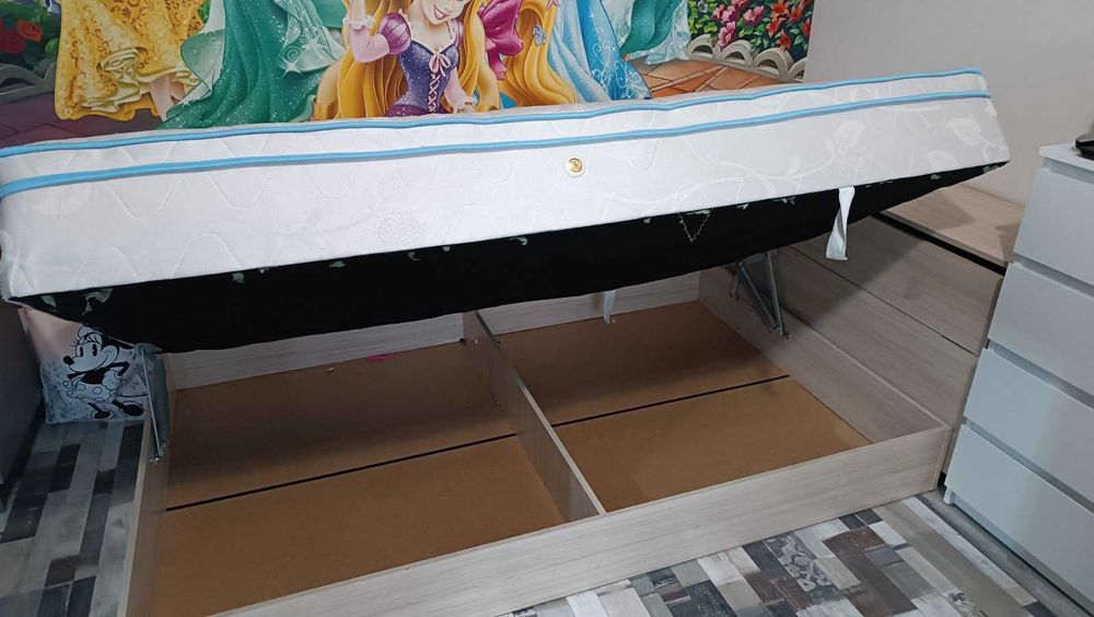 Легло 140/200 с матрак и ракла