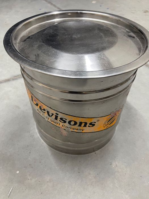 Stainless steel Storage boxes in 3 sizes