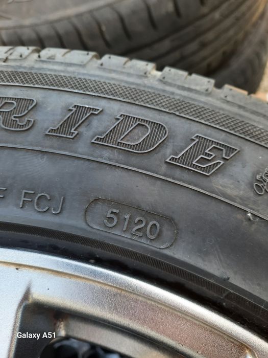 Ляти джанти с гуми 5×120, 17цола