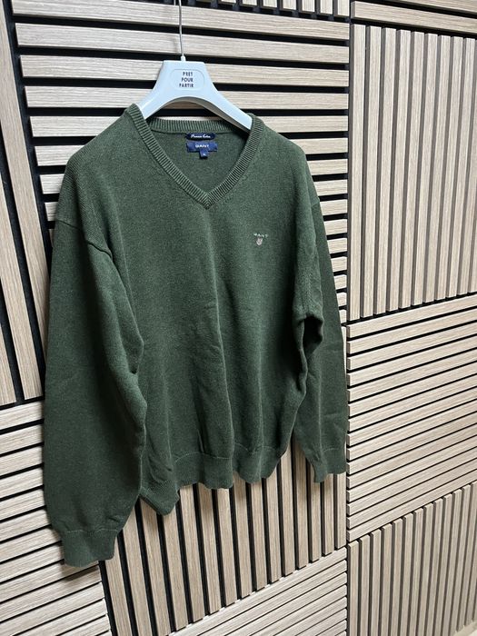 GANT - Premium Cotton V Neck Pull - размер ХЛ / Оригинал