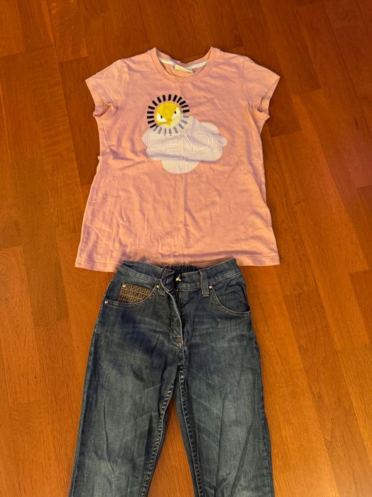 Fendi   детски  тениска и  Fendi  детски дънки