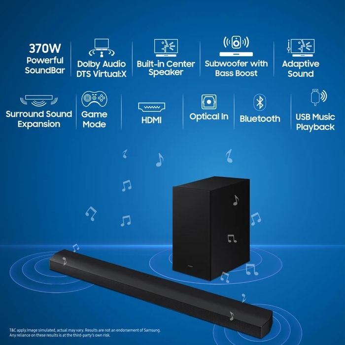 Soundbar b650d Samsung