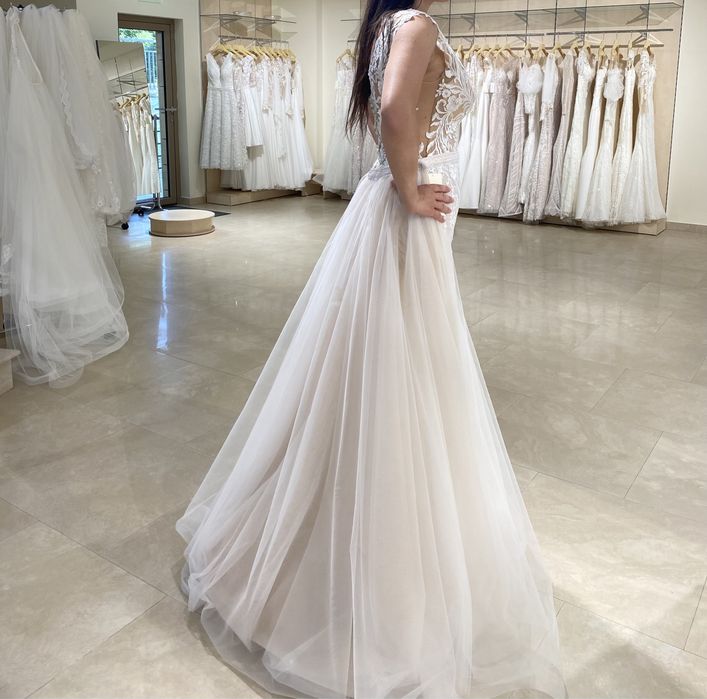 Rochie mireasa White Lady -2023 mărimea 42 ( 38)