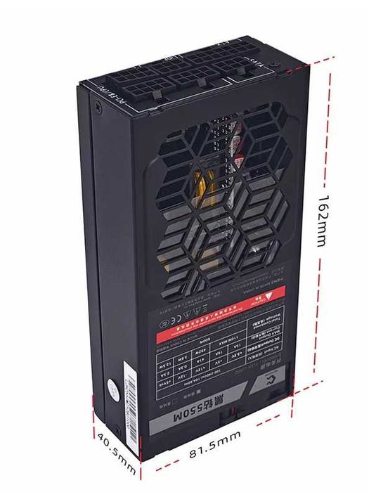 Kутия за НАС + 500w Flex ATX захранване. ITX