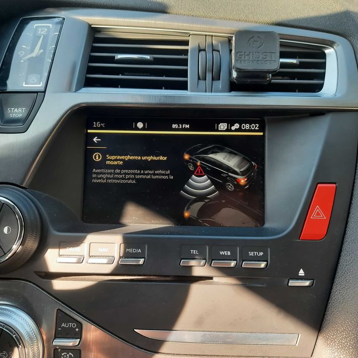 Nac navigatie Peugeot Citroen C5 DS5 cu Android auto