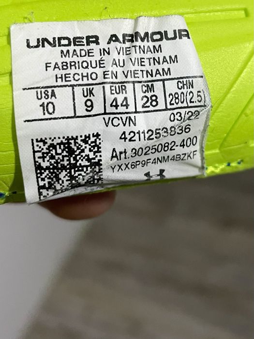 Професионални Бутонки/обувки Under Armour за Америкнски Футбол NFL