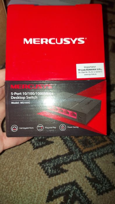 Switch Mercusys 1000 mb