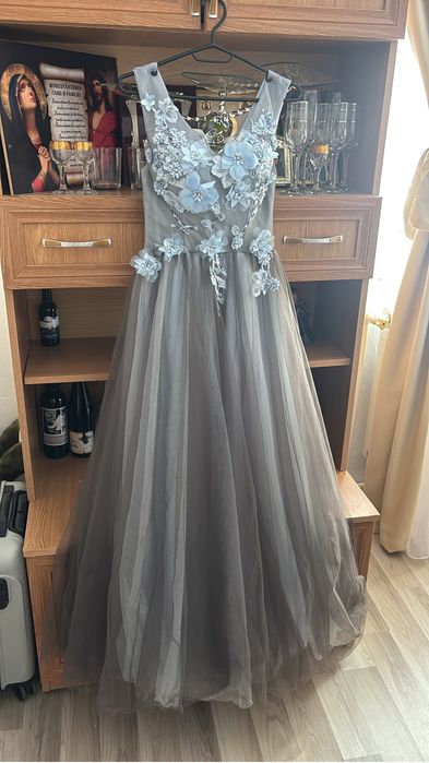 Rochie ocazie cu 4 straturi
