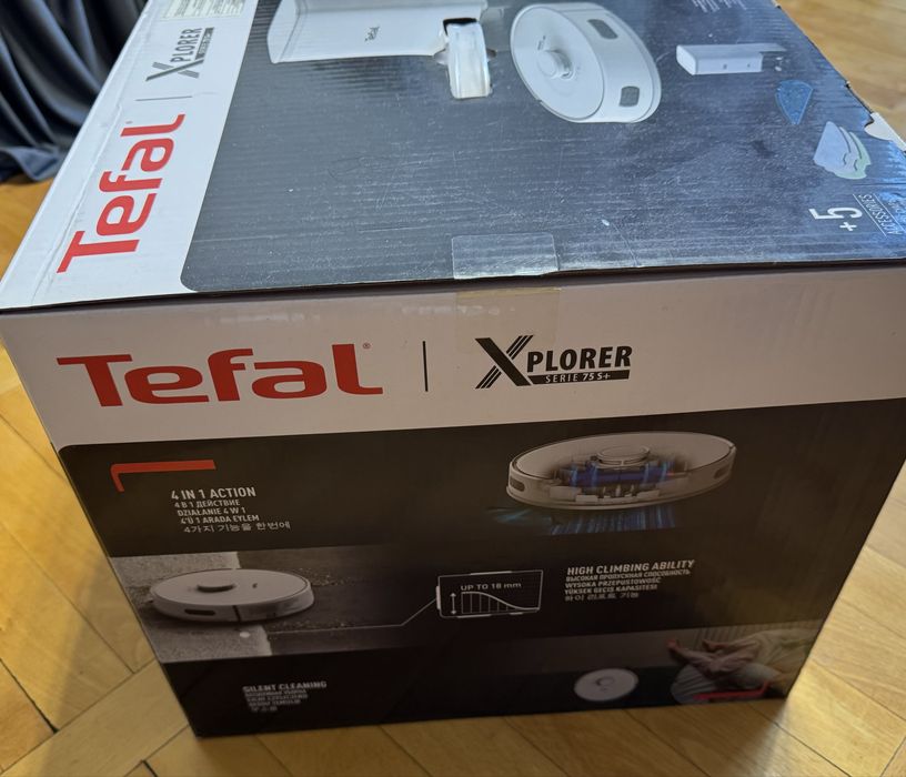 Робот-Пылесос умный Tefal X-plorer