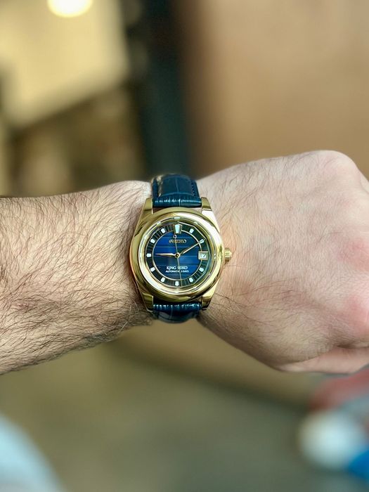 НОВ - SEIKO Blue Cathedral mod