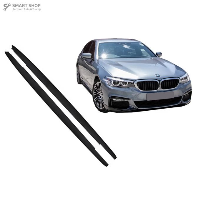 Extensii Praguri Laterale BMW Seria 5 G30 G31 (2017+) M Design Negru L