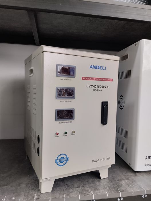 Stabilizator Andeli SVC 15-kva стабилизатор toʻk koʻpaytirgich