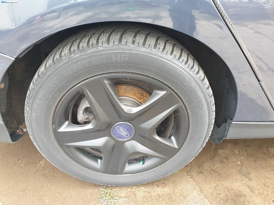 Set 4 Jante Roti Tabla cu Capace 215 55 16 ZR16 Ford Galaxy 2006 - 2015 [K8103]