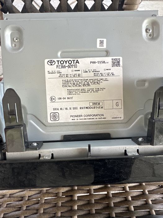 Магнитафон на Land cruiser 200