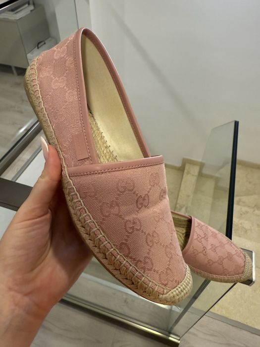 Espadrile Gucci purtate o singura data