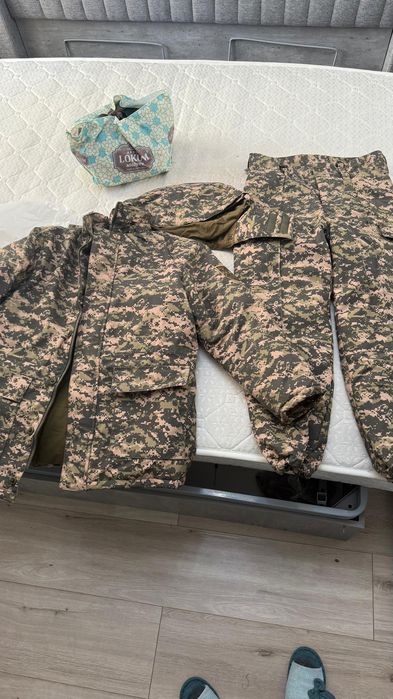 Военный бушлат зимний комплект