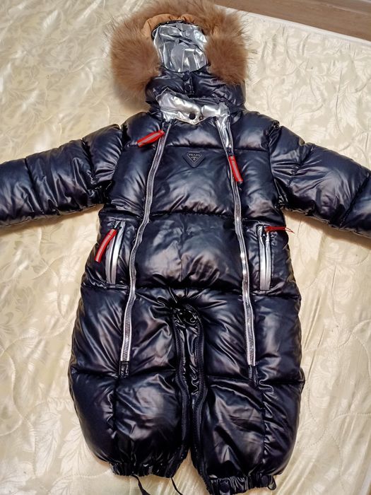 Детский зимний комбинезон трансформеи