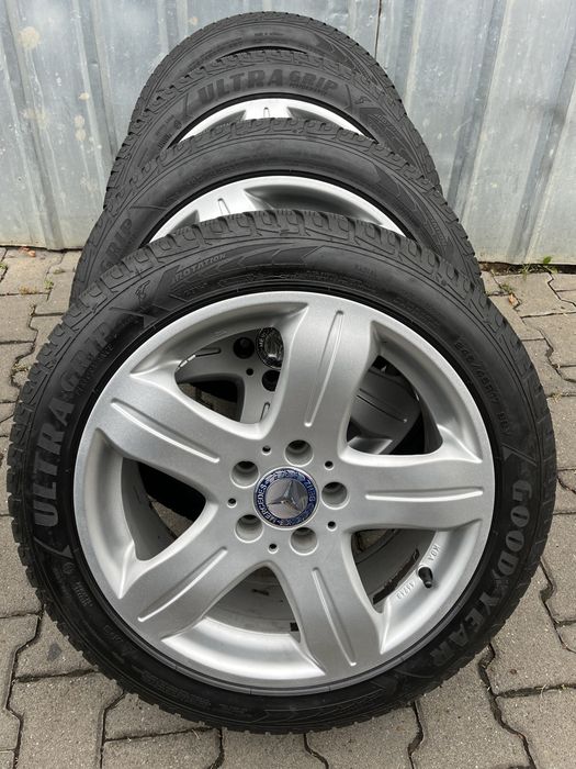 Jante aliaj 5x112mm, anvelope iarna 245/45 R17, Mercedes clasa C, E, VW, Seat, Skoda, Audi