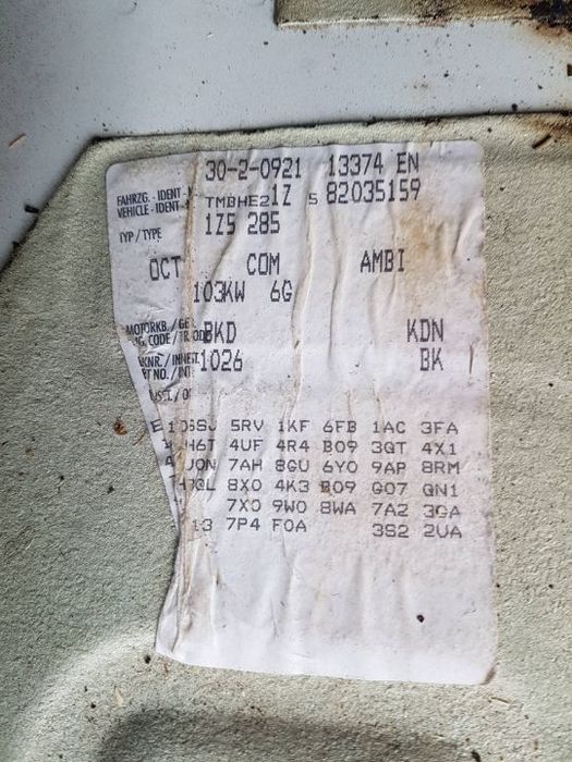 Cutie Viteze 6 Trepte Manuala Skoda Octavia 2 2004 - 2013 COD : KDN