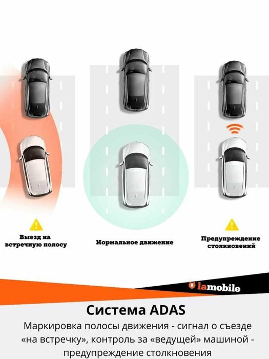 Видеорегистратор для автомобиля 70mai A500s, ночная съемка