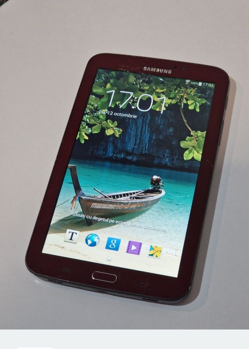 Tableta Samsung Galaxy Tab 3 cu display fisurat