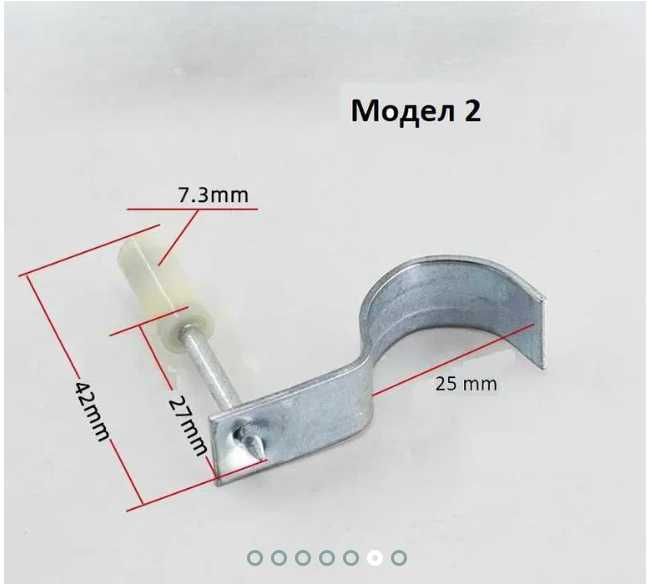 Ръчен пистолет такер за забиване на пирони със заряд в метал и бетон