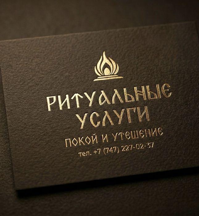 Ритуальные услуги