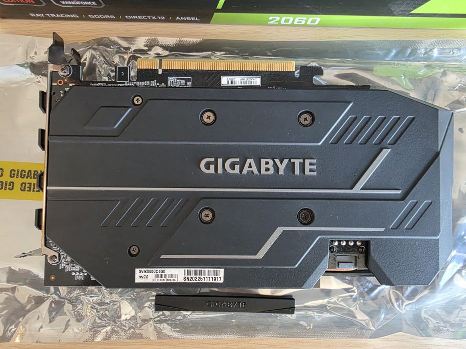 Видеокарта Gigabyte RTX 2060 OC 6G