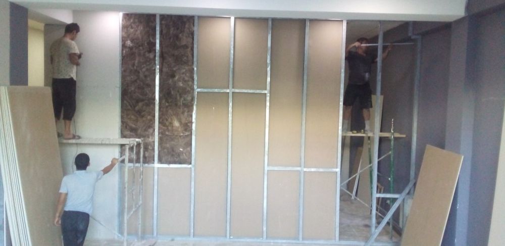 Гипсакардон перегородка. Стена. Монтаж. Демонтаж.