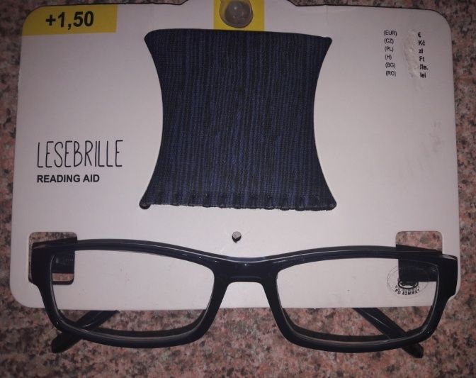 Новые Очки +1, +1,5 оптические Германия